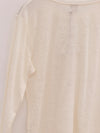 BASERANGE round neck long sleeve T-shirt soft skin-friendly comfortable France BAS-TOSLS-JL-SU25-EDRU